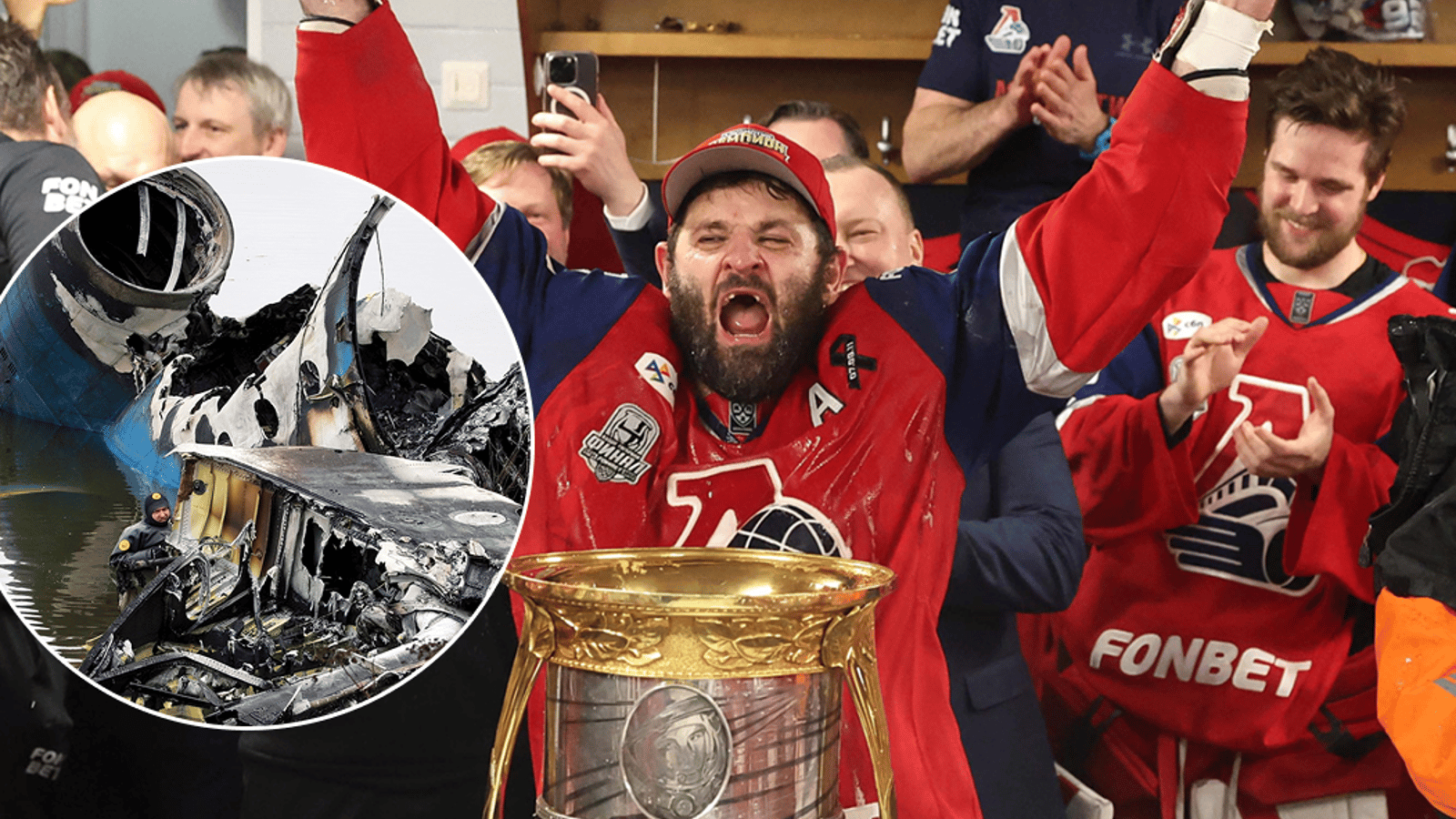 Yaroslavl : le Lokomotiv honore ses héros disparus après son triomphe