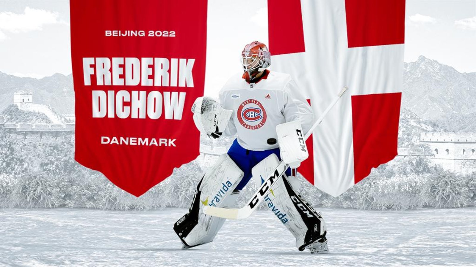 Frederik Dichow, espoir du CH, cause la surprise aux Jeux Olympiques