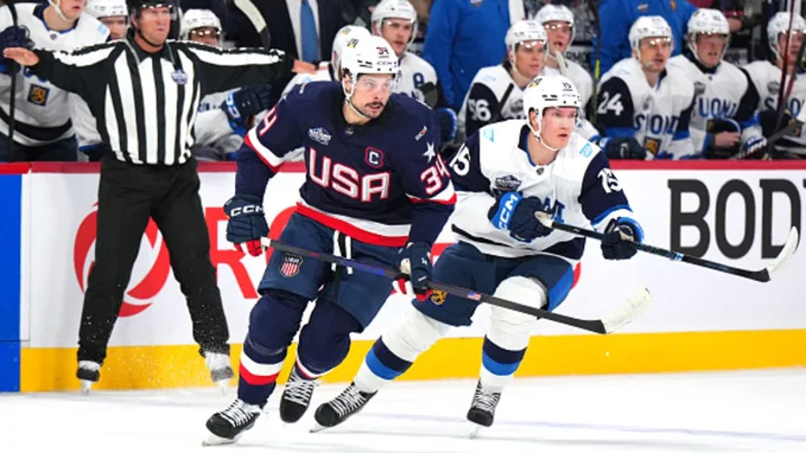 Auston Matthews a embrassé les huées de la foule