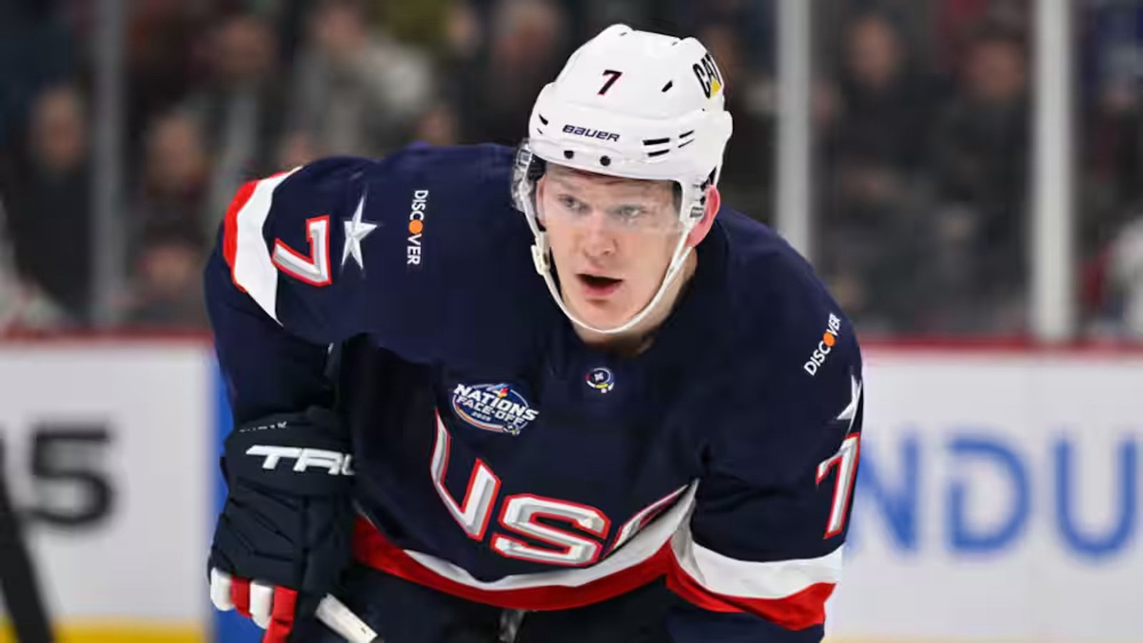 Brady Tkachuk croit que samedi sera le plus gros match de sa carrière