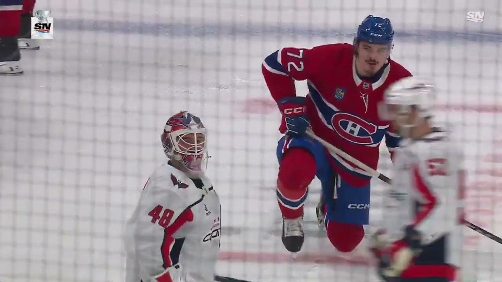 L'insertion d'Arber Xhekaj dans l'alignement du CH a changé le jeu des Capitals