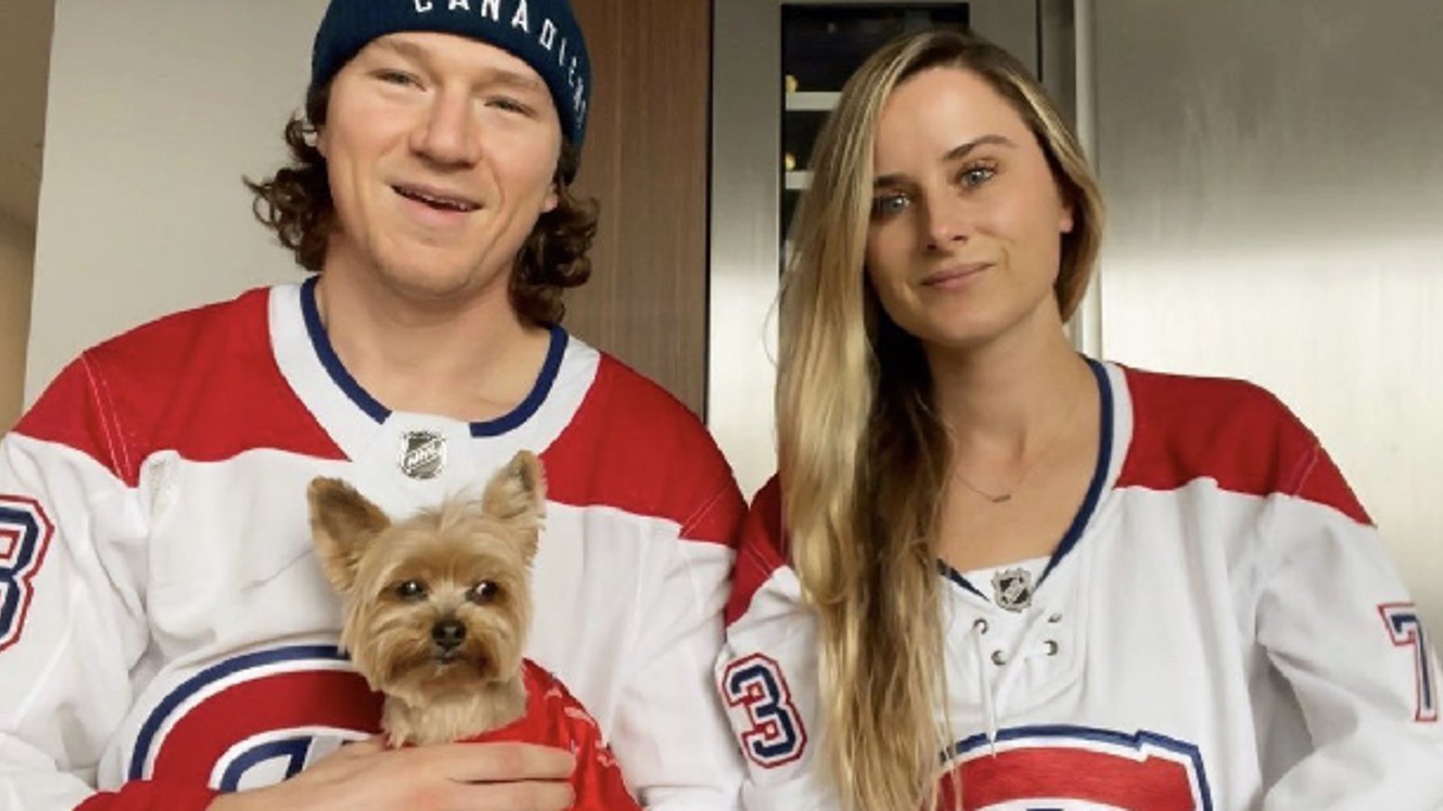 La conjointe de Tyler Toffoli, Cat, publie un touchant message de remerciement