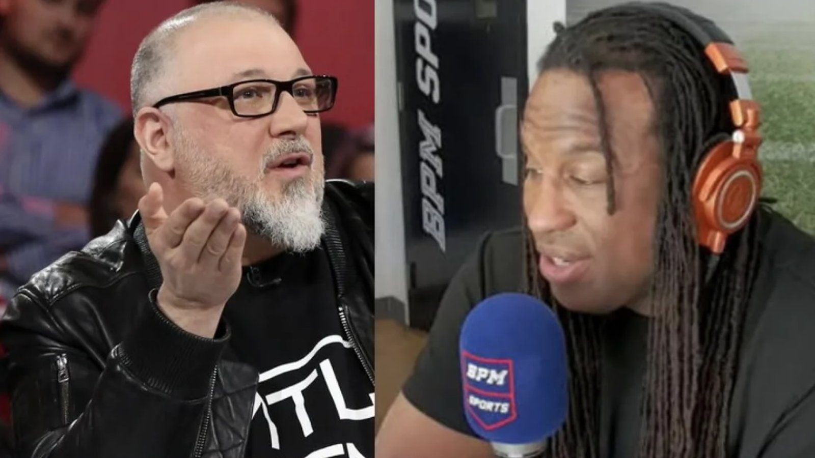 La tension est palpable entre Jean-Charles Lajoie et Georges Laraque