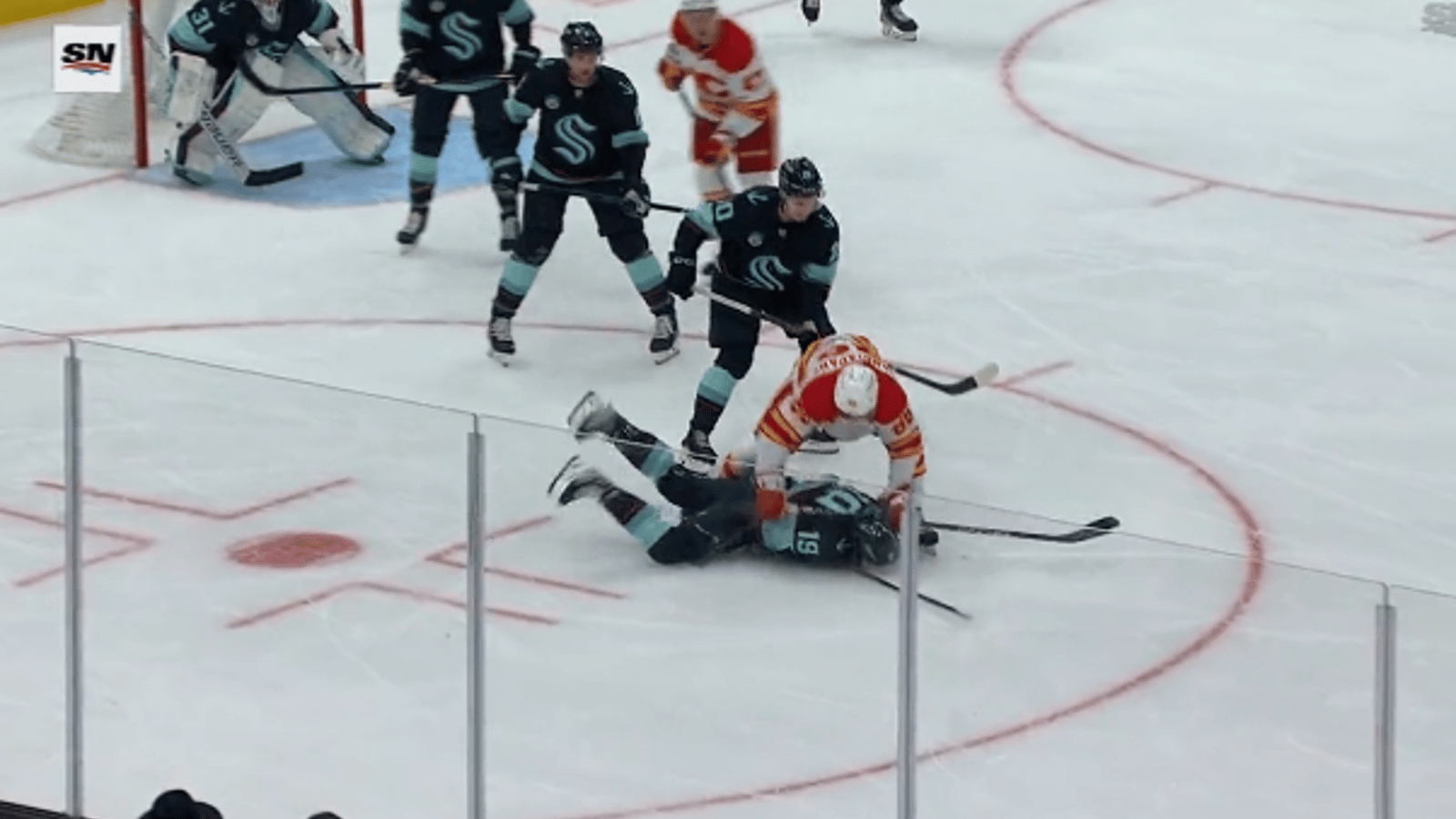 Andrew Mangiapane est suspendu par la LNH