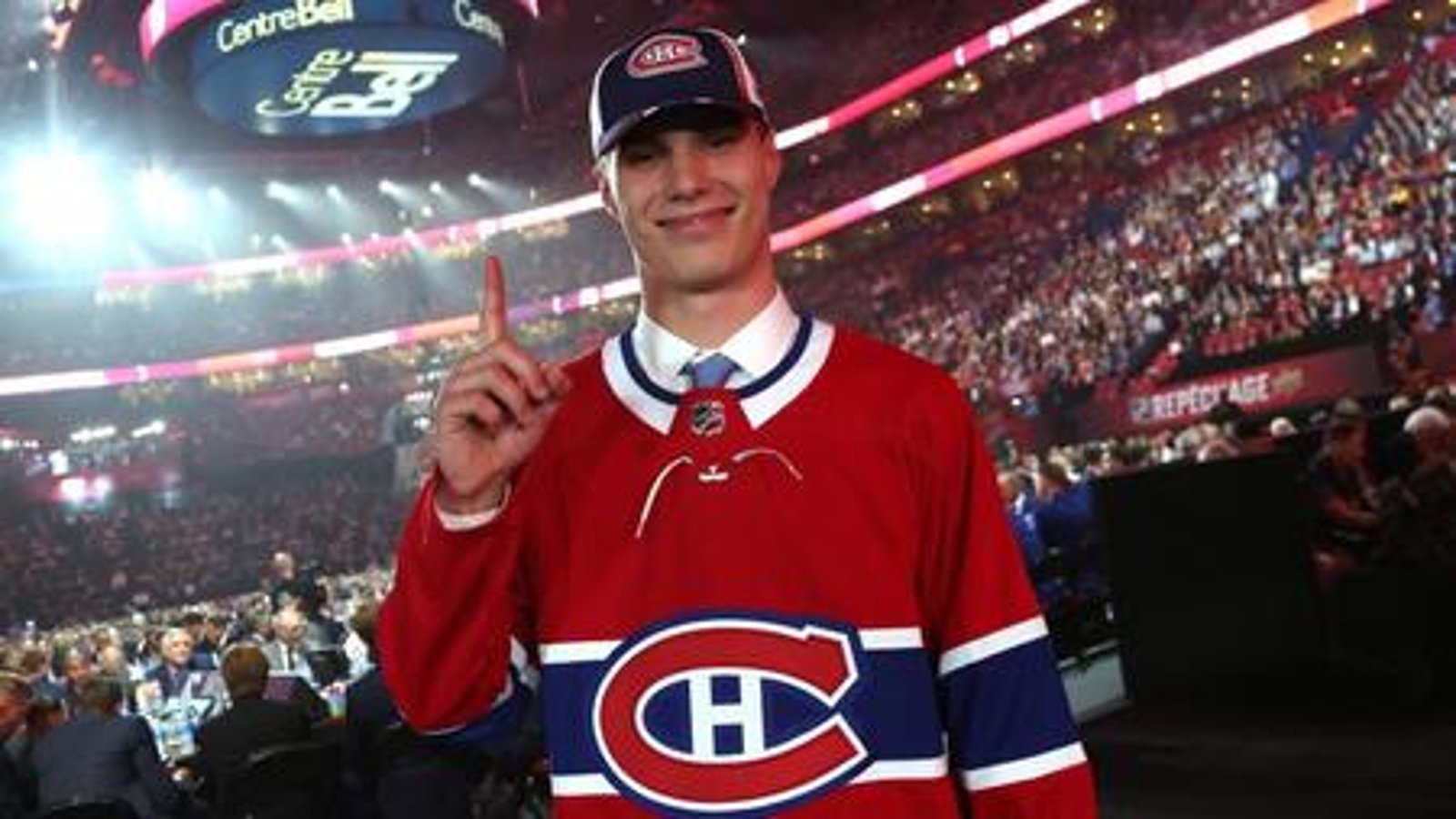 À 18 ans, Juraj Slafkovsky est déjà le plus lourd attaquant de la LNH