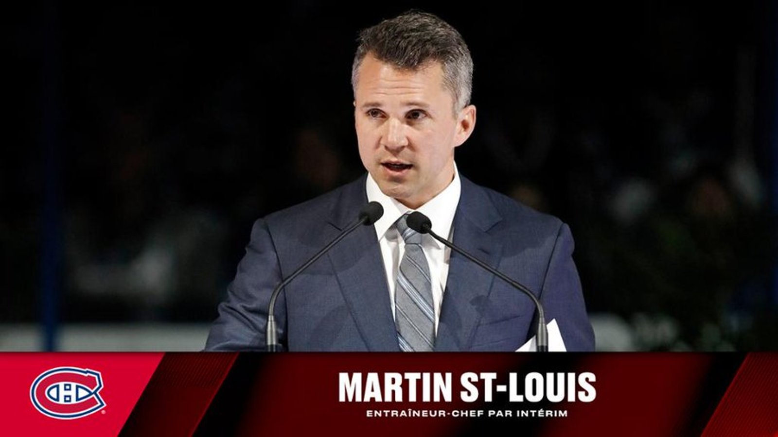 Martin St. Louis dément en direct une rumeur qui circule à son sujet