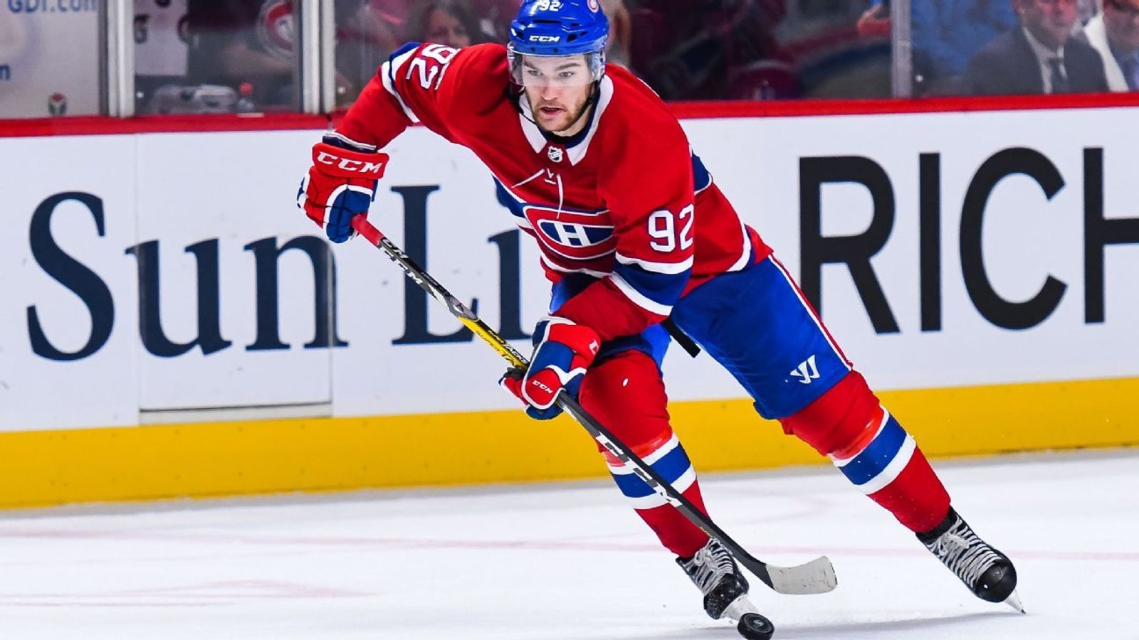 Jonathan Drouin change de numéro de chandail