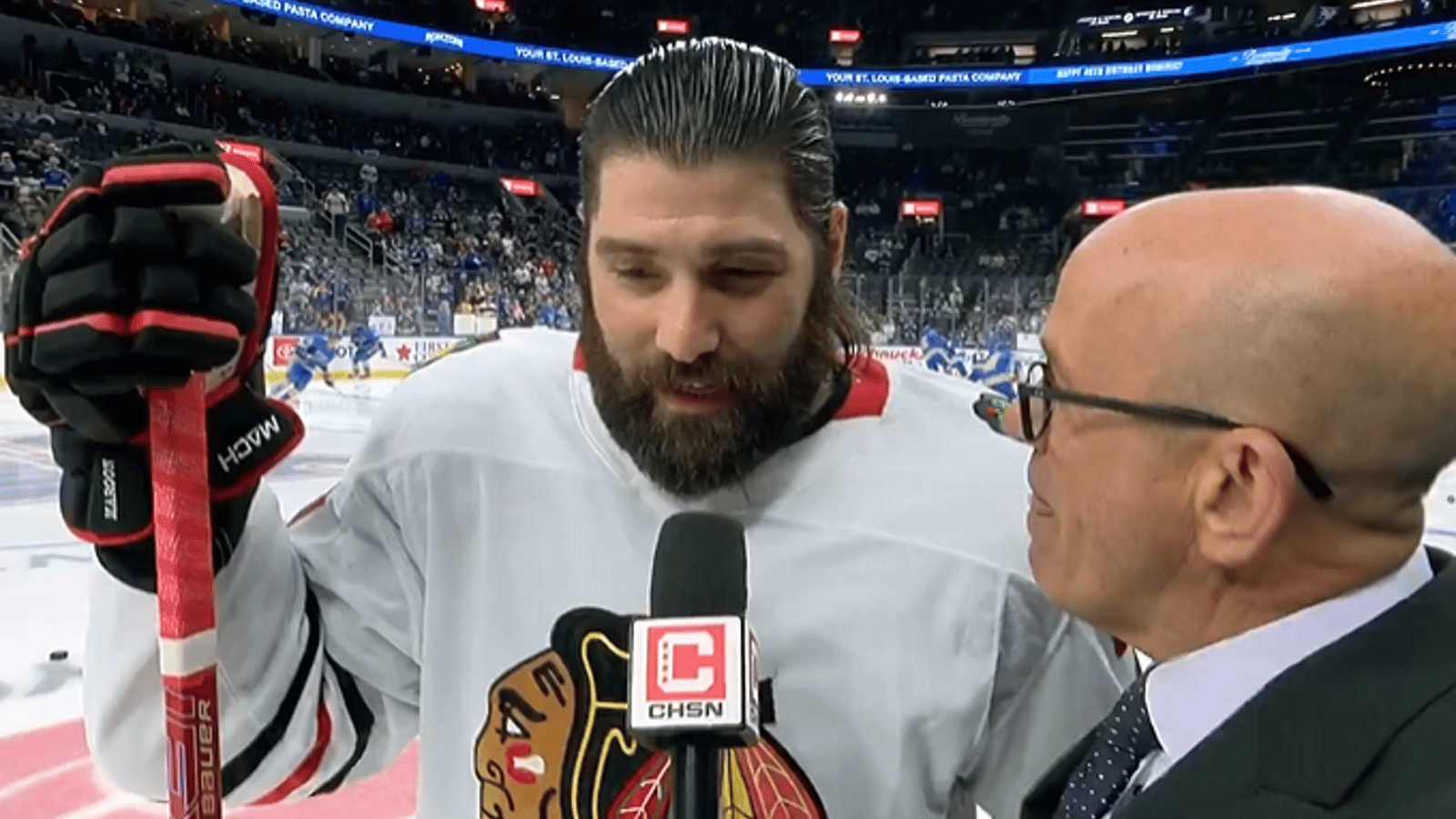 Pat Maroon annonce sa retraite en entrevue d'avant-match