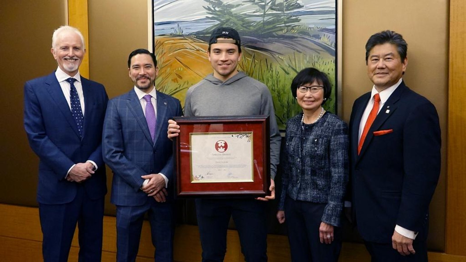 Nick Suzuki reçoit un honnneur