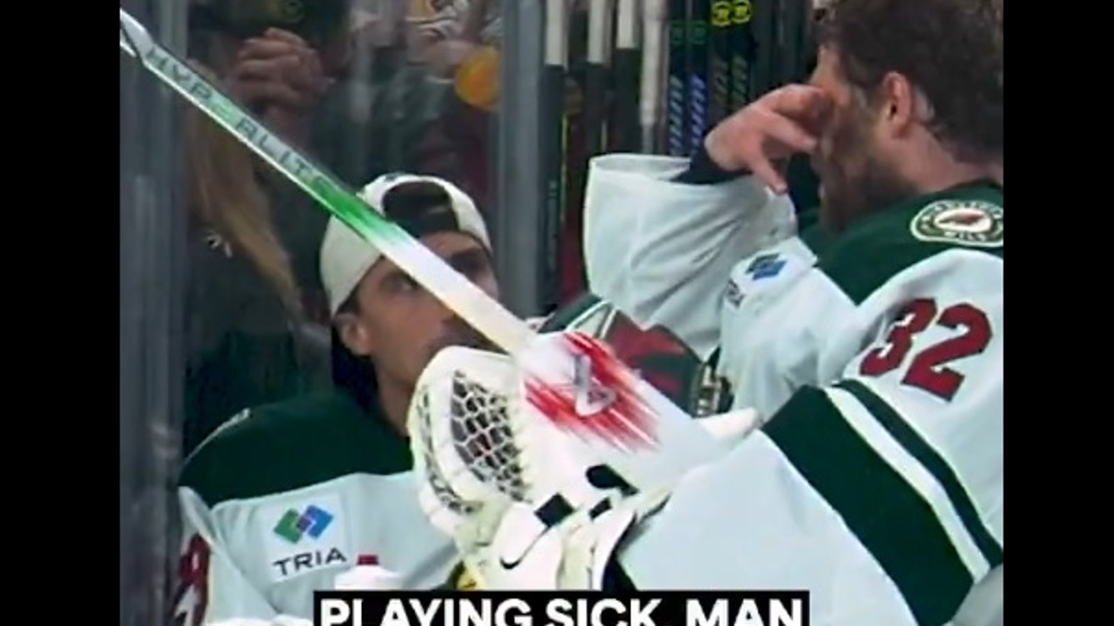 Marc-André Fleury portait un micro quand il a été appelé d'urgence au match #5
