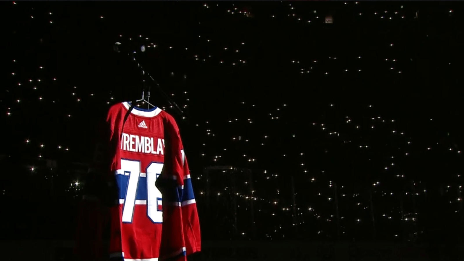 Le Canadien rend un hommage émouvant à Karl Tremblay avant le match de ce soir