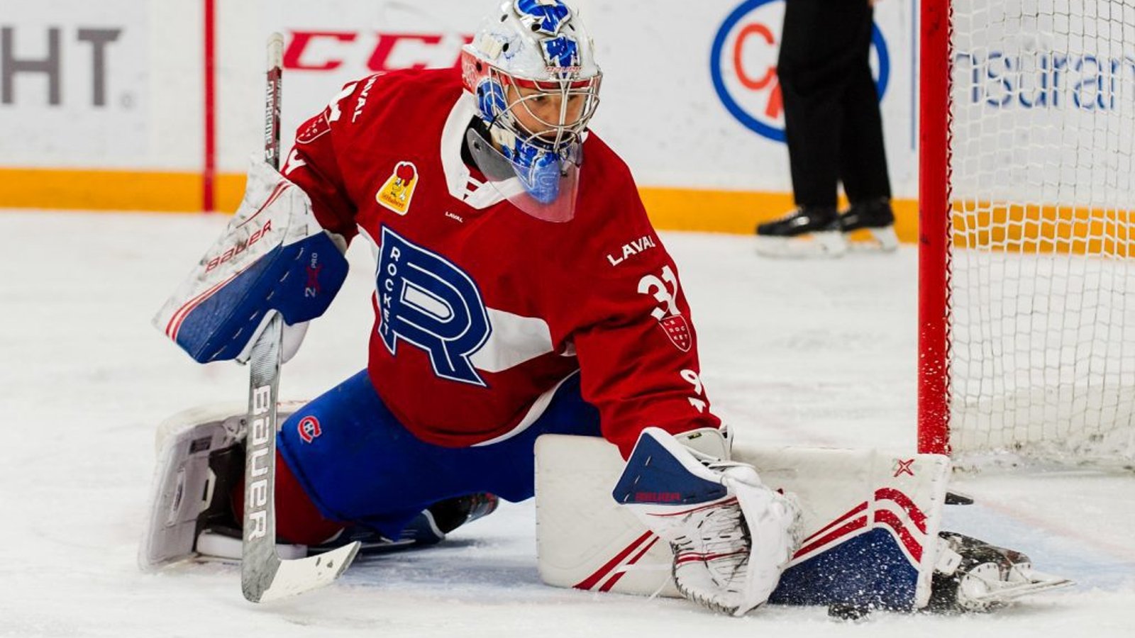 Cayden Primeau est en feu avec le Rocket