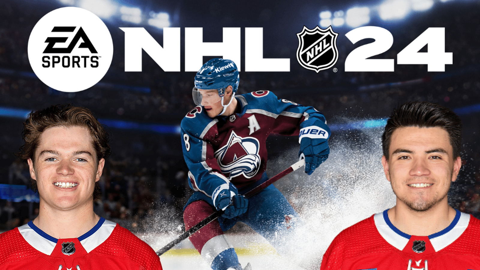 Cole Caufield et Nick Suzuki réagissent à leur cote sur NHL 24