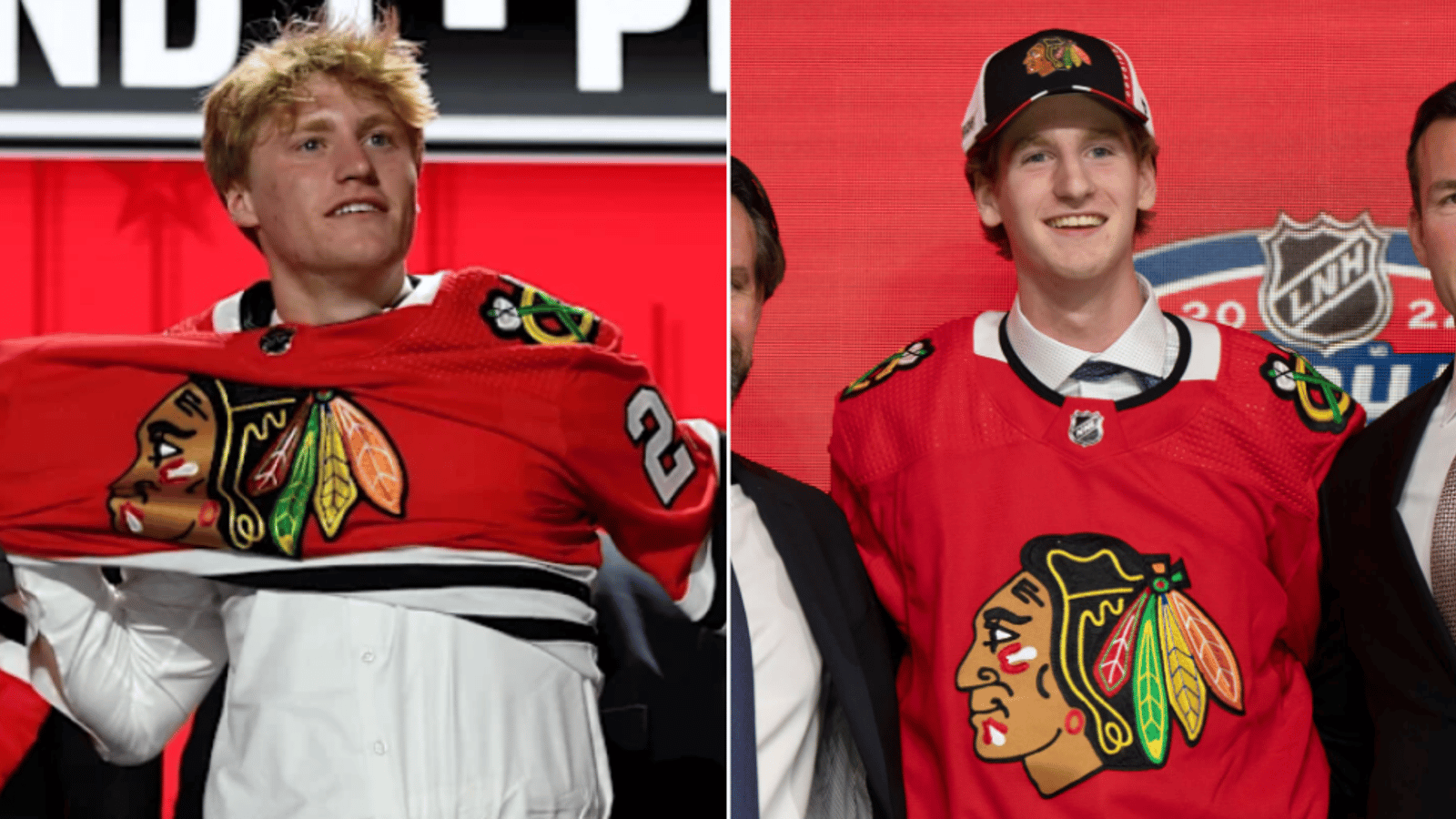 Deux des meilleurs espoirs des Blackhawks signent et rejoindront l'équipe pour la fin de la saison