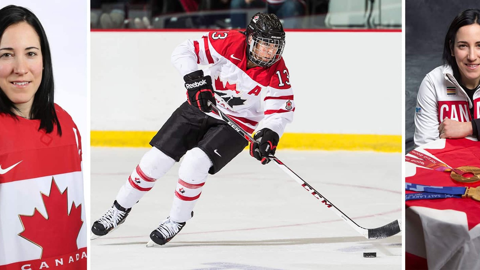 Caroline Ouellette ramasse une journaliste de Toronto qui propose d'enlever le hockey féminin des Olympiques