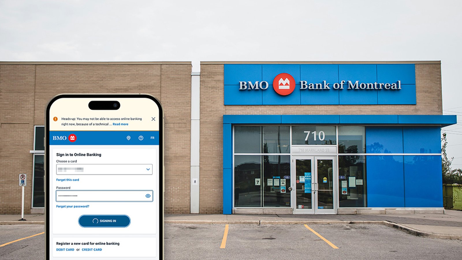 BMO: Une panne majeure perturbe les transactions bancaires