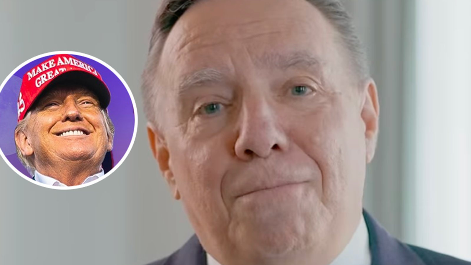François Legault écrit une lettre aux Américains et un passage retient l'attention