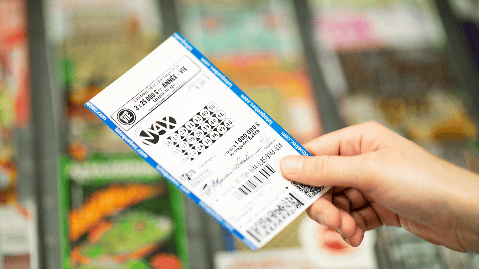 Le gros lot de 80 millions de dollars du Lotto Max est remporté et l'un des gagnants est du Québec.