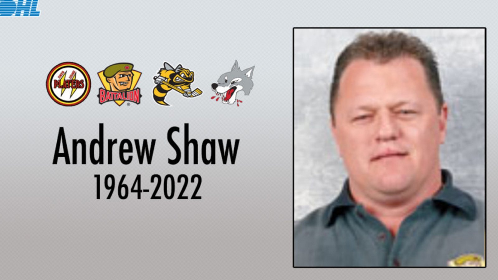Hockey community reacts to the passing of Andrew Shaw.
