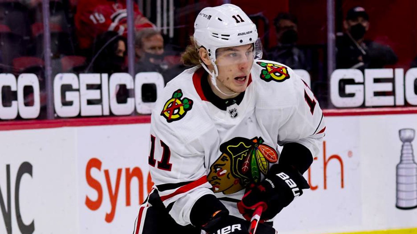 Adam Gaudette turns to crystals and sage burning in an effort to jumpstart his NHL career