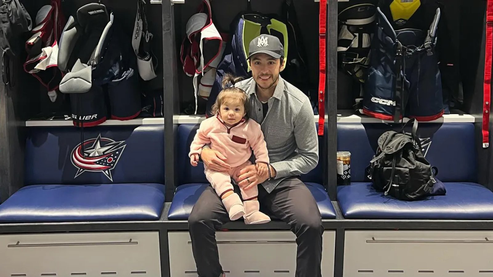 Sweet video of Johnny Gaudreau’s toddler daughter surfaces weeks after NHL star’s passing