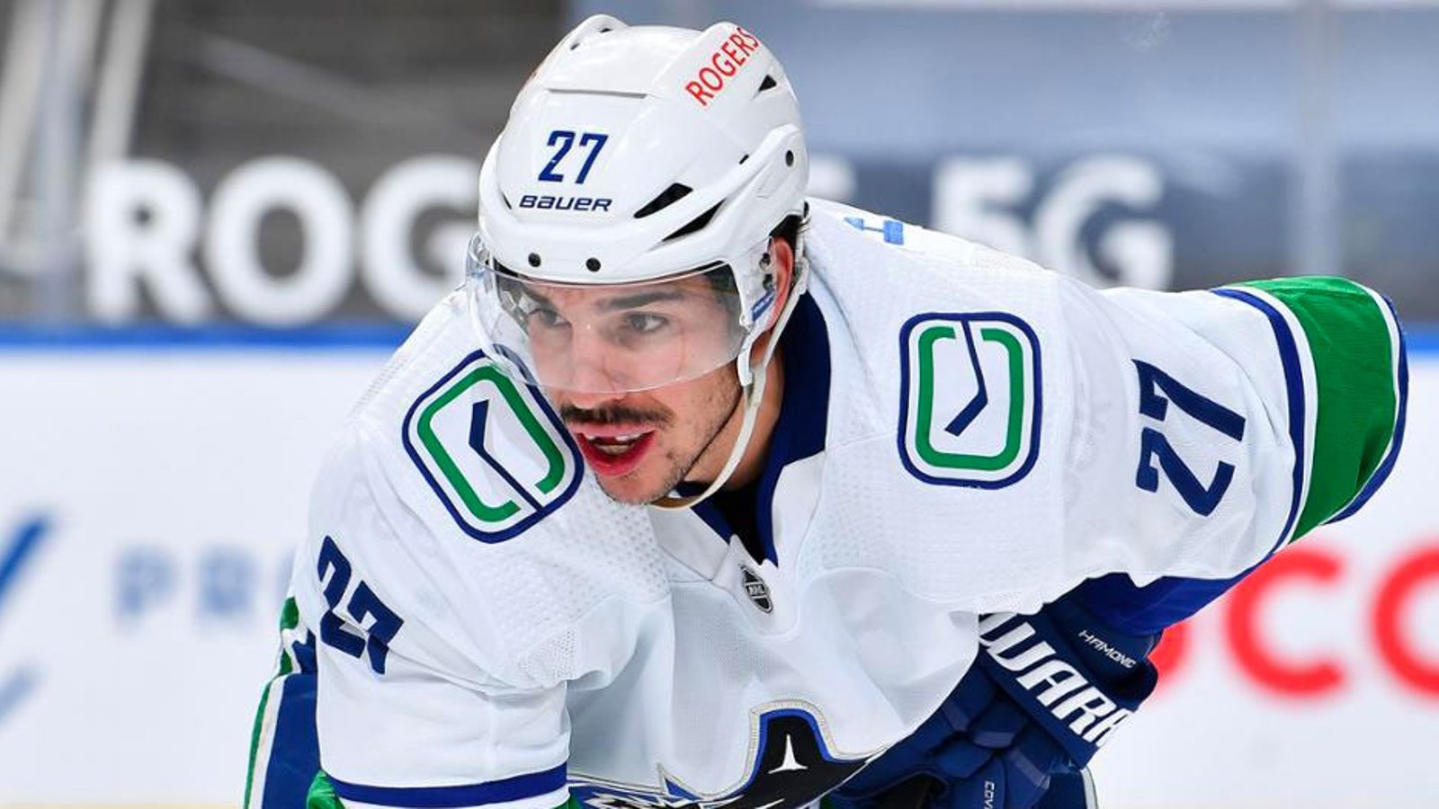 Canucks demote Hamonic, still refuse to acknowledge his vaccination status
