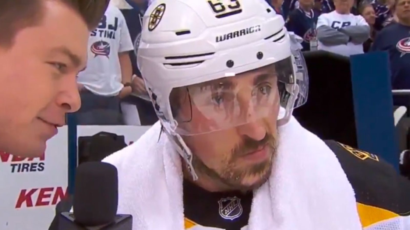 Marchand chirps back at Canadian broadcaster who said he “hates” him