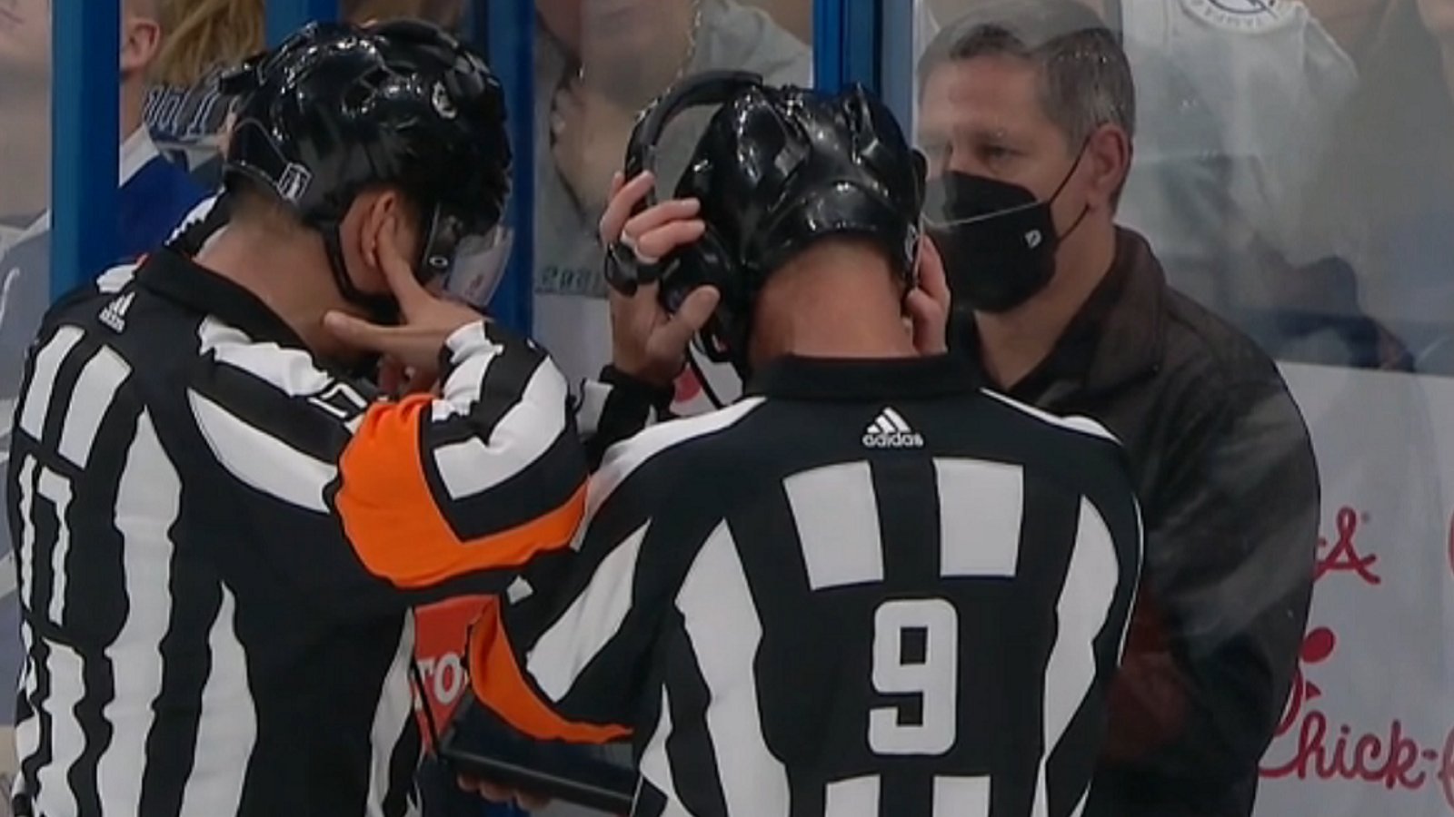 Major penalty assessed to Brandon Hagel overturned in Game 3.