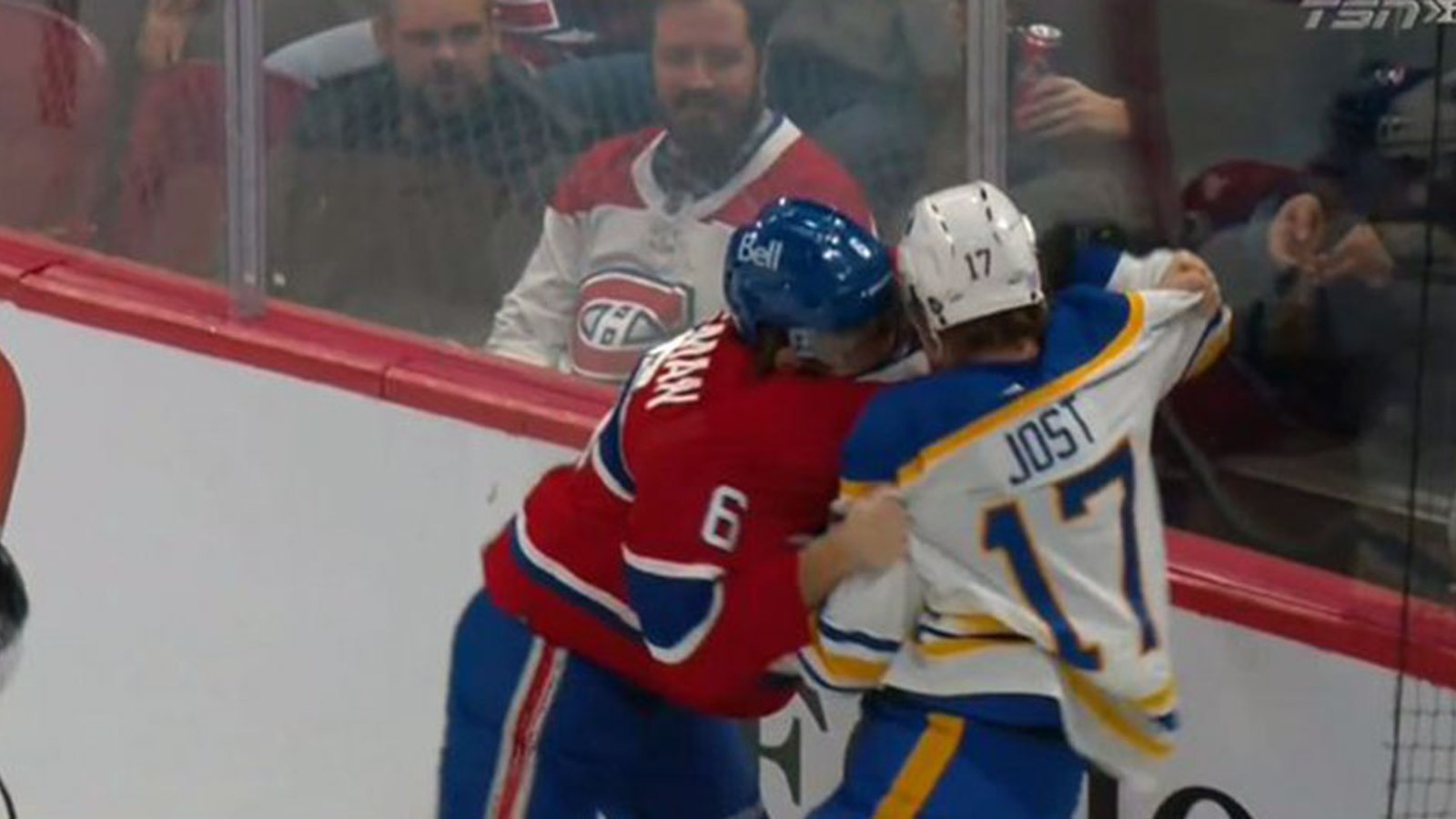 Jost endears himself to new teammates in spirited scrap against Wideman