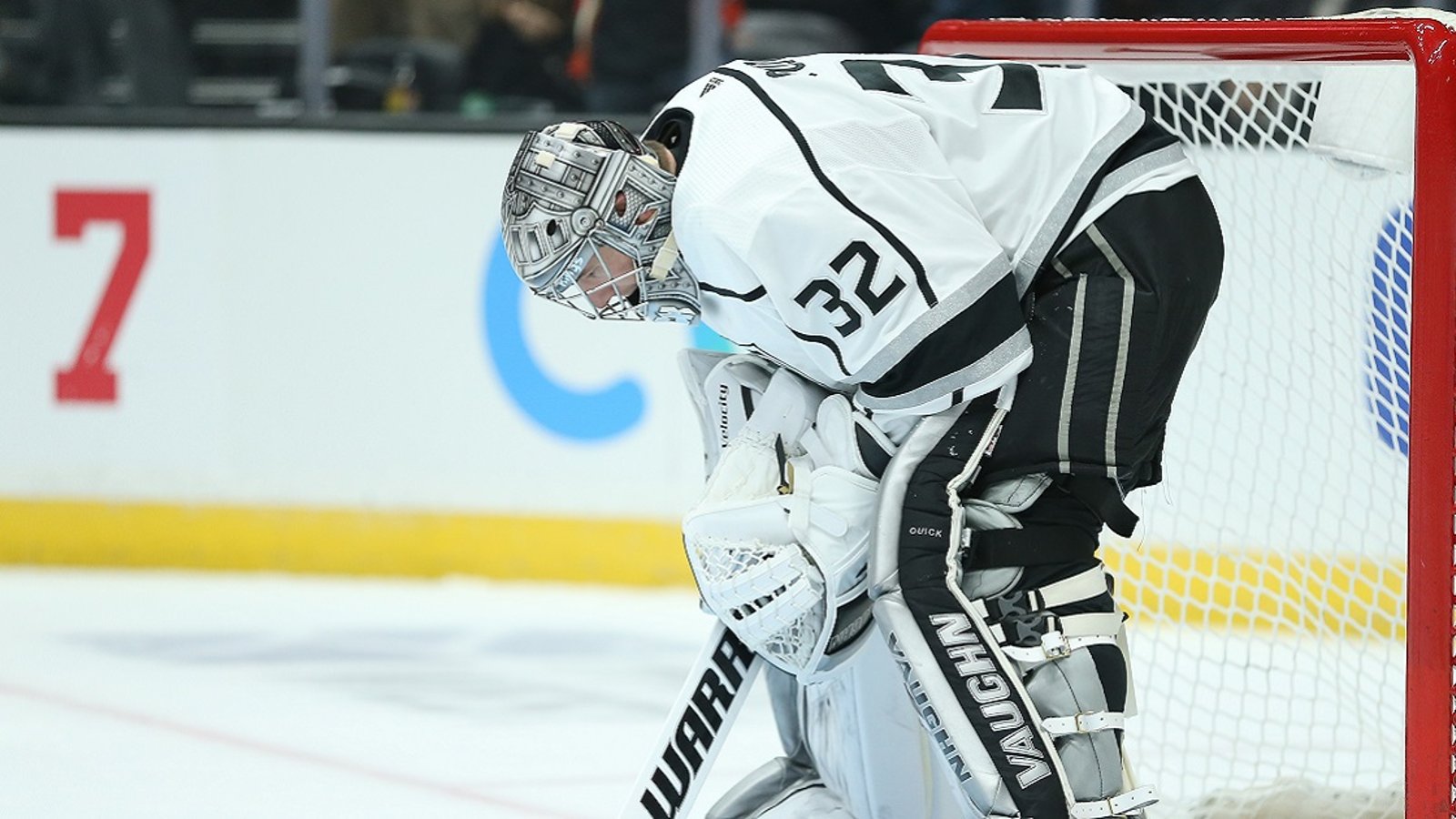 Jonathan Quick calls out Brady Tkachuk over 'garbage' comments.