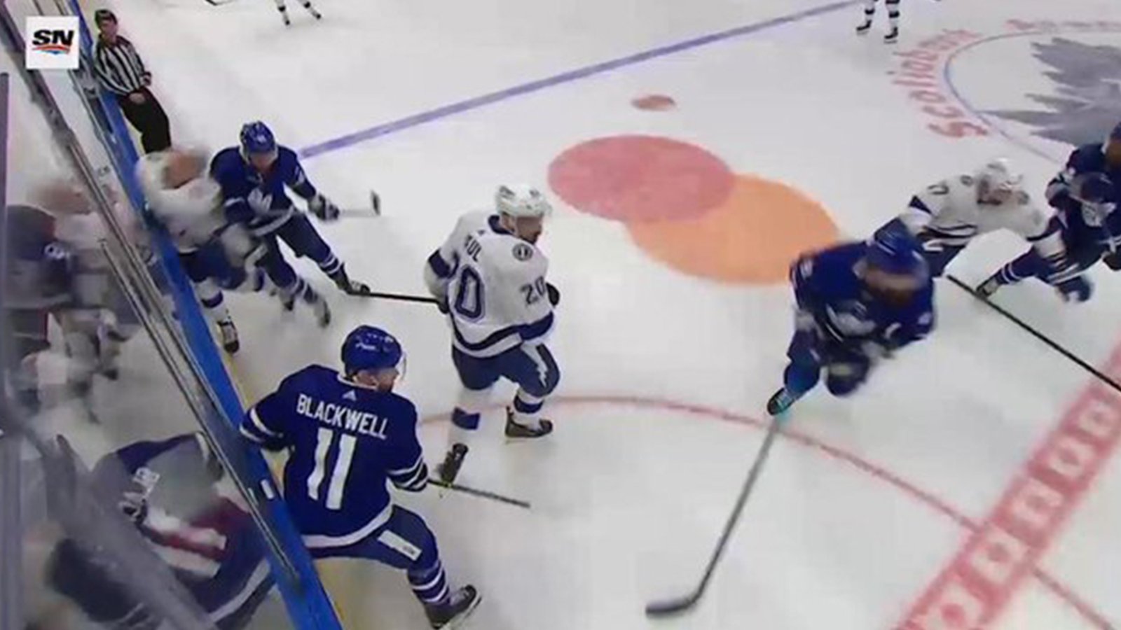 Leafs forward Kyle Clifford suspended for boarding Ross Colton