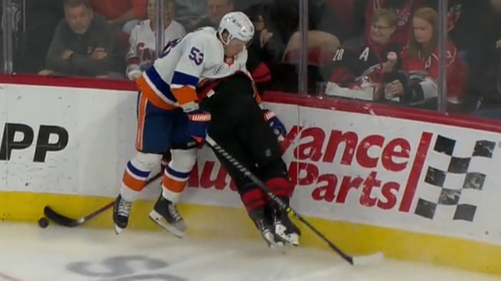 Casey Cizikas facing suspension for dangerous hit on Brendan Smith.