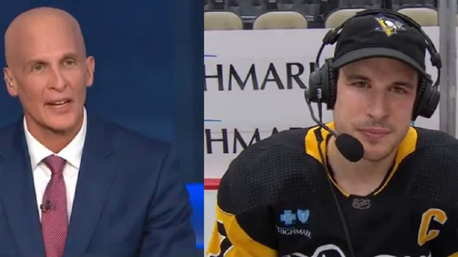 Sidney Crosby gets choked up at surprise from former coach.