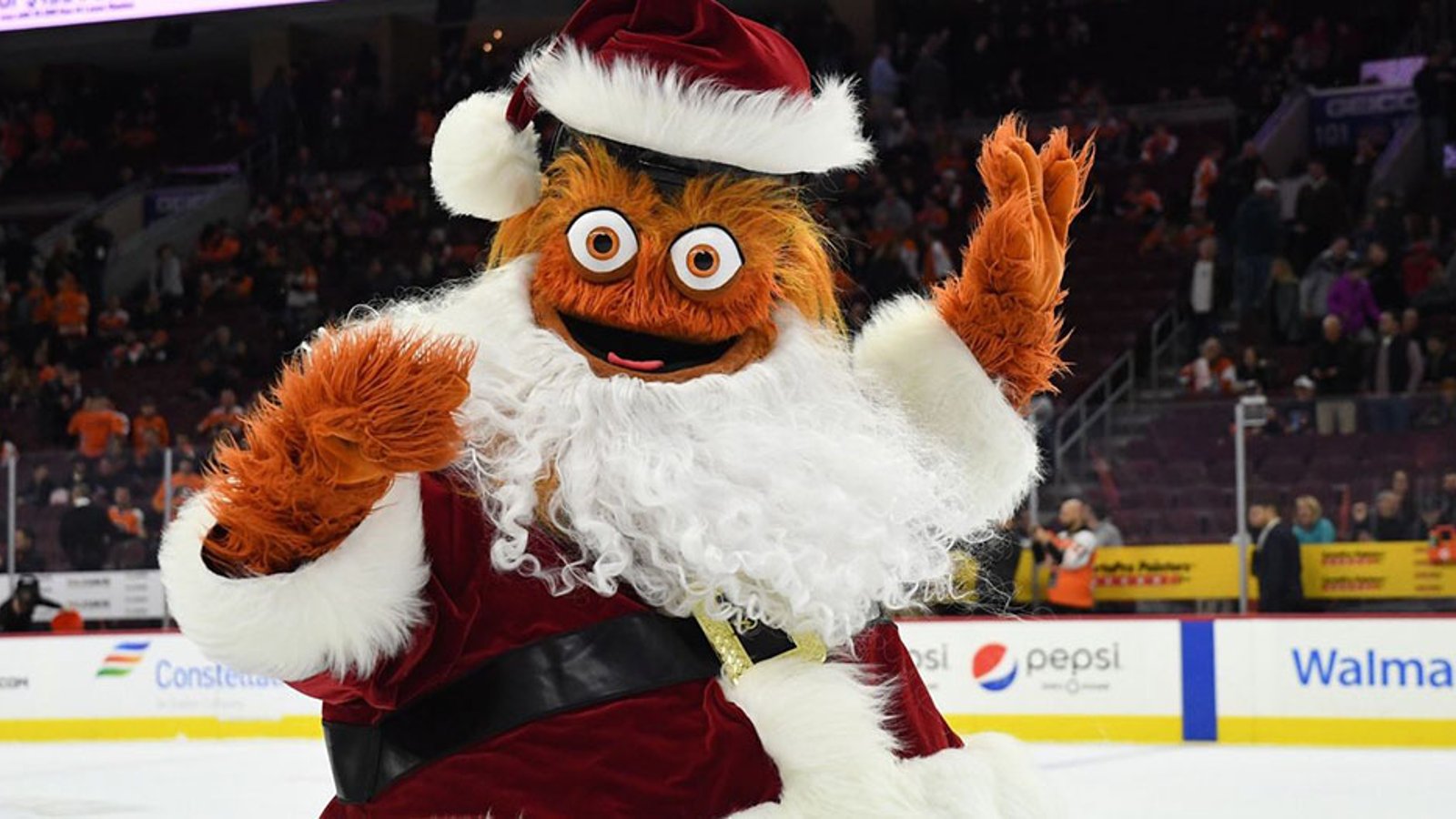 Gritty Claus comes to the rescue! 