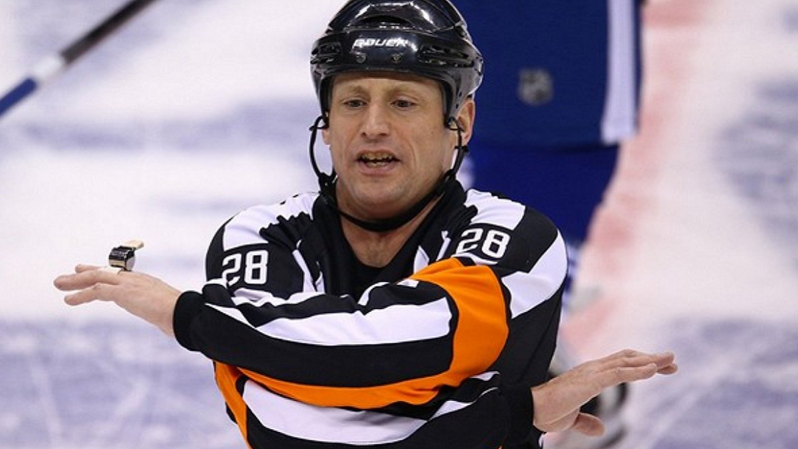 Referee Chris Lee under fire for horrible officiating in Flames/Oilers series.