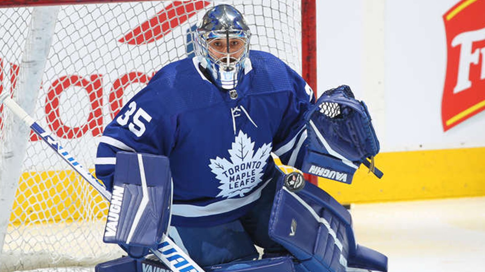 Latest mask artwork for Petr Mrazek honors past Leafs players 