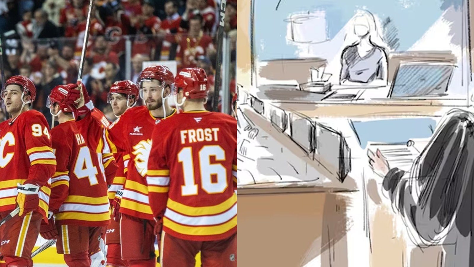 Evidence exposed in 2018 World Junior trial involves current Flames player!