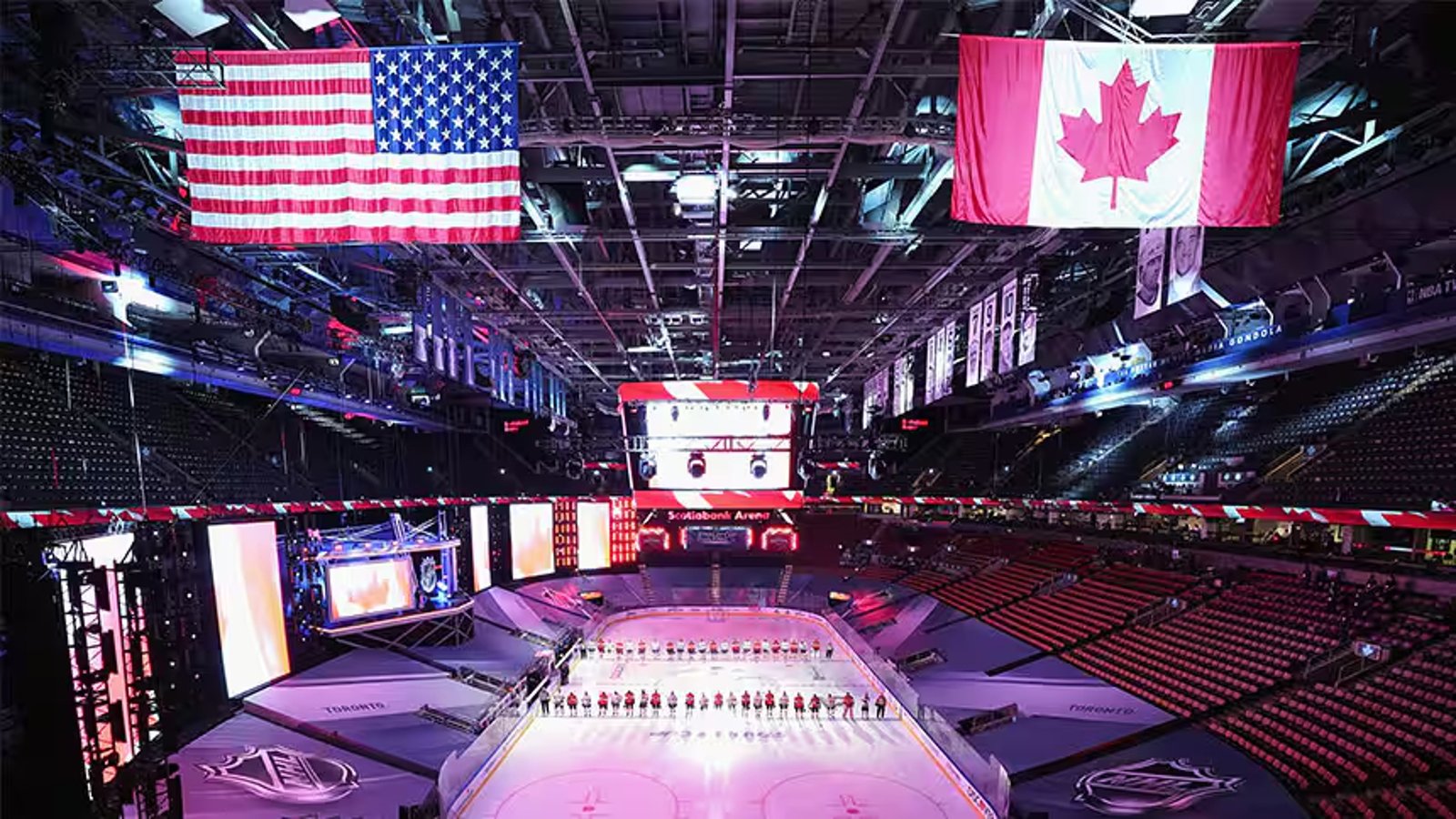 Canadian teams remove American flags from arenas as tension keeps rising between Canada and USA