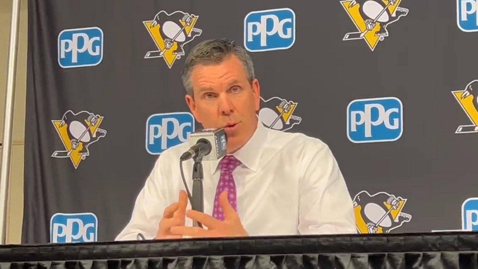 Mike Sullivan trying to bring a big change to the Penguins.
