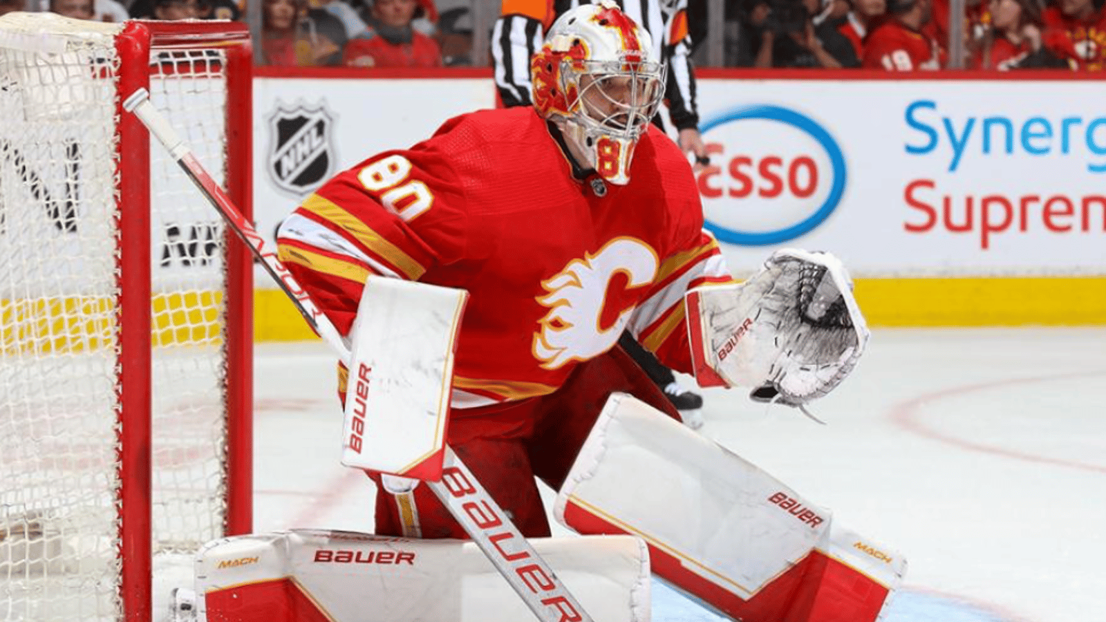 Flames G Dan Vladar's season is officially over 