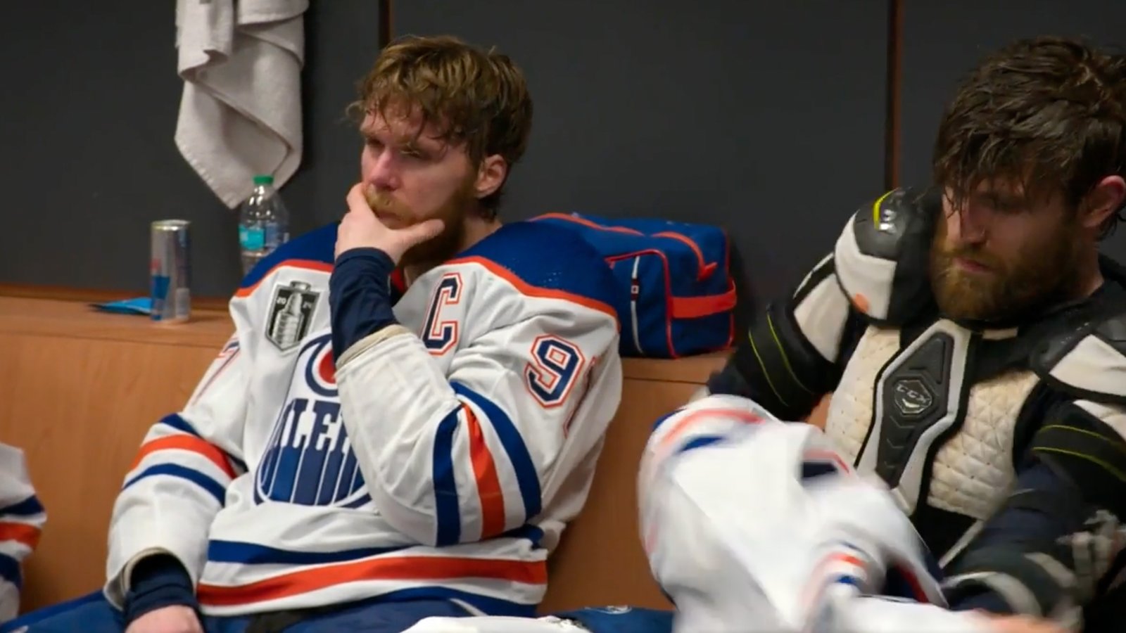 Both Connor McDavid and Leon Draisaitl undergo tests to find out severity of injuries