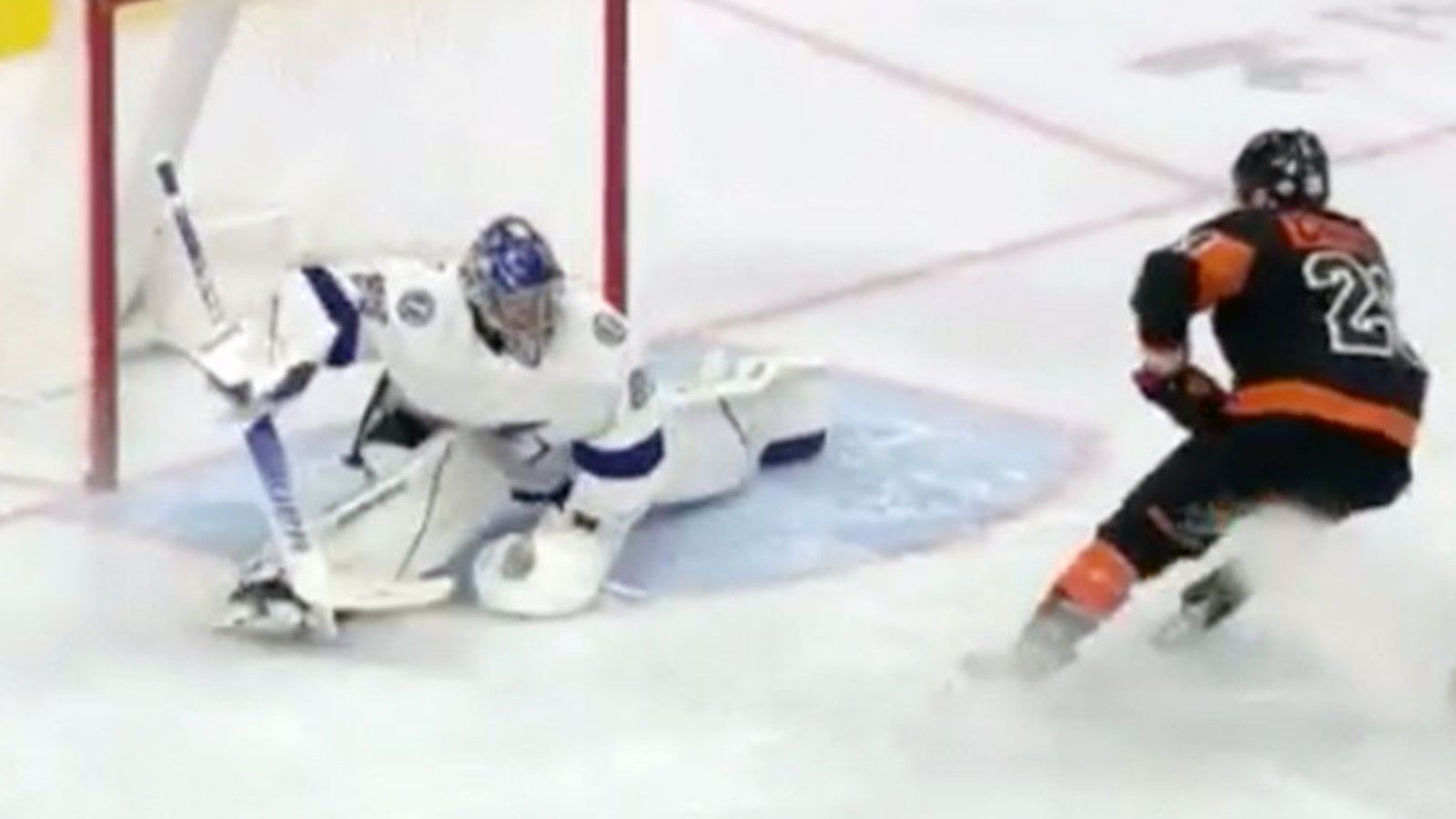 Giroux makes Vasilevsky looks absolutely foolish with potential goal of the year candidate