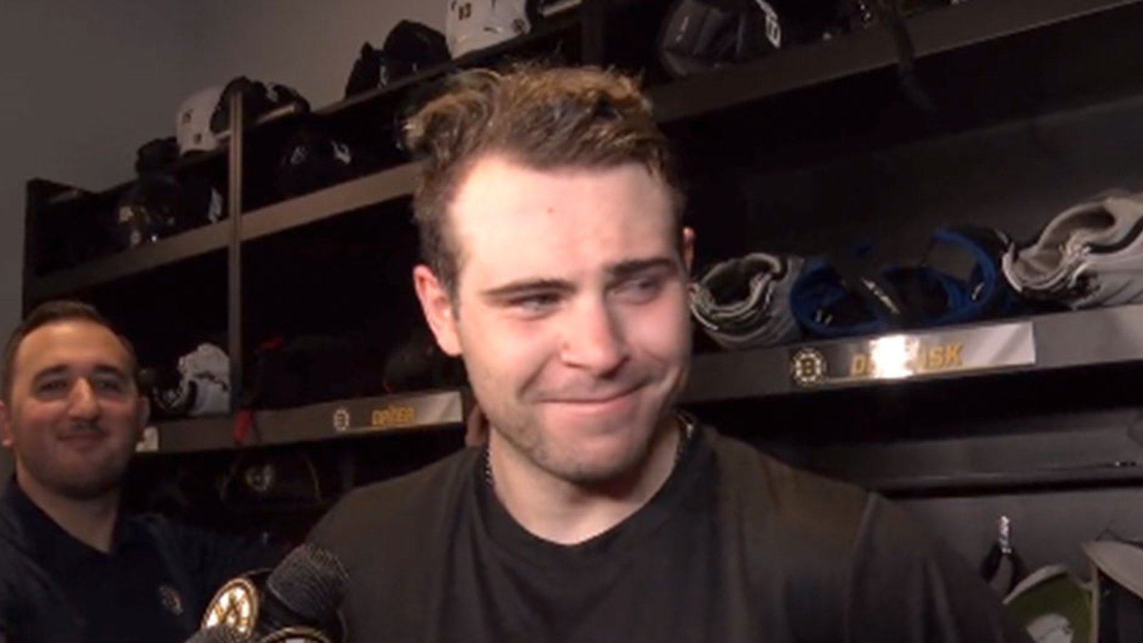 Jake DeBrusk explains why he rescinded his trade request