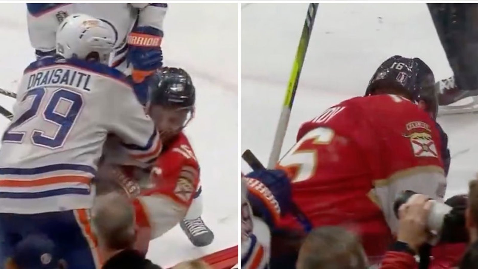 Reports of a possible Draisaitl suspension after hit on Barkov in Game 2