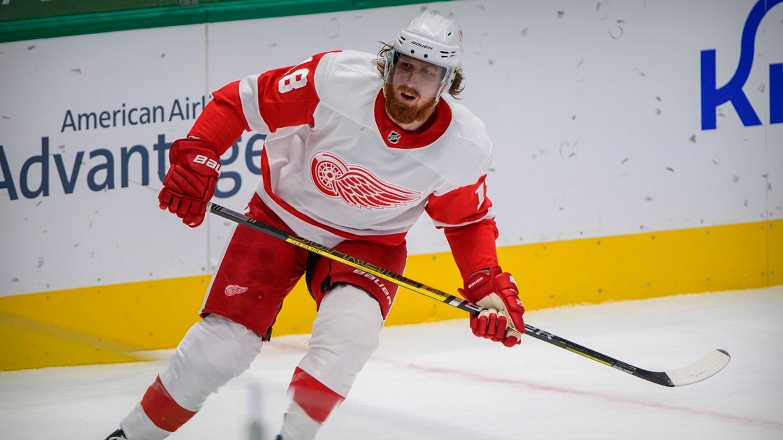 Red Wings lose defenseman Marc Staal.