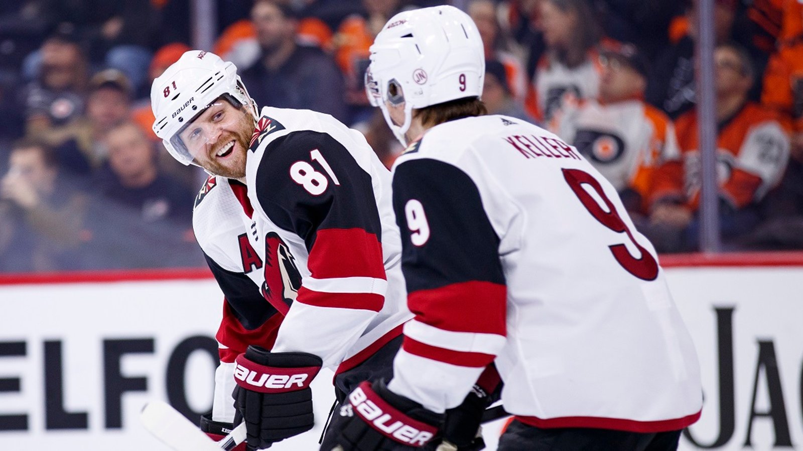 JVR roasts former teammate Phil Kessel when asked about his Ironman streak.