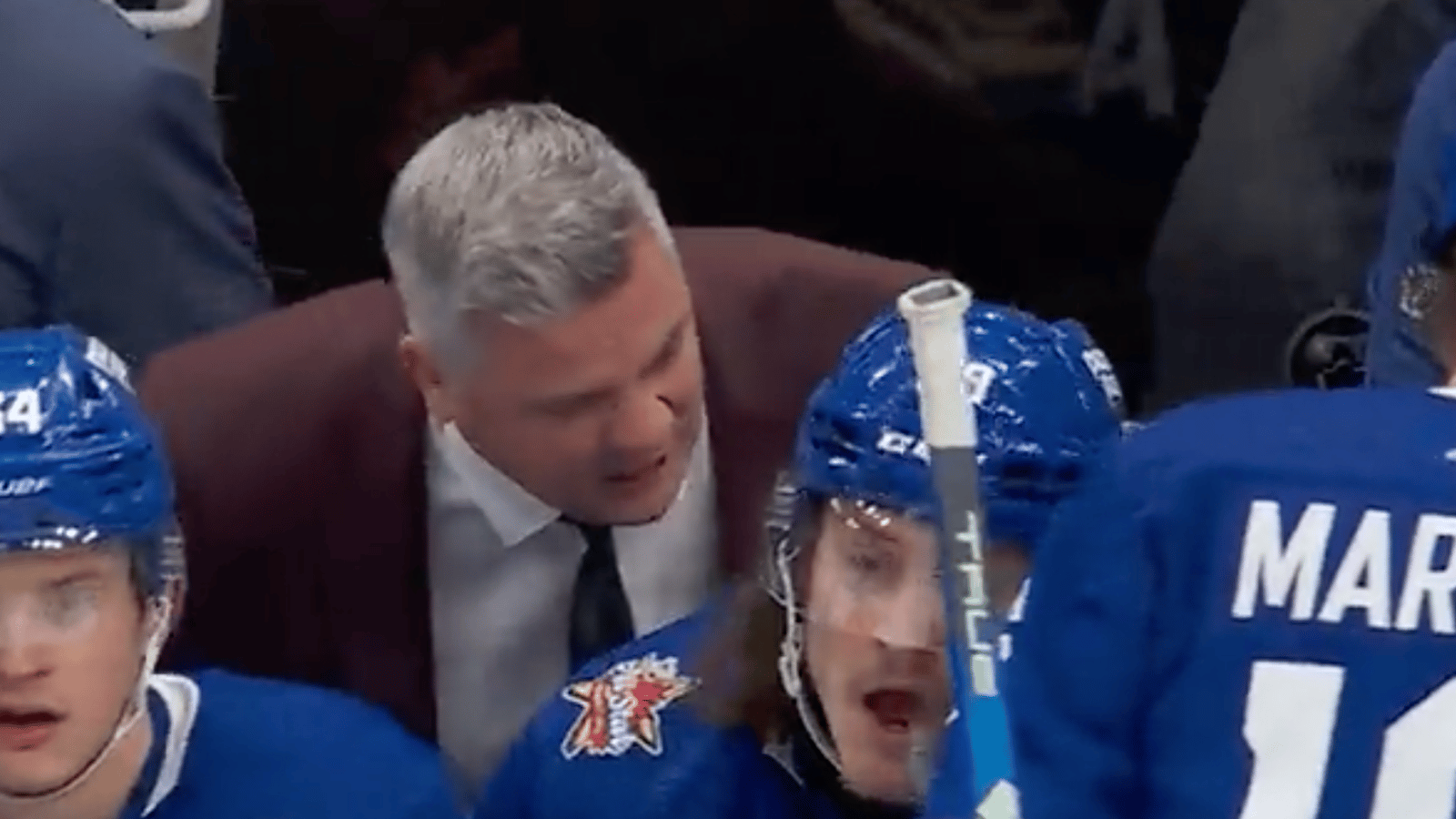 Sheldon Keefe admits his fury was toward Tyler Bertuzzi