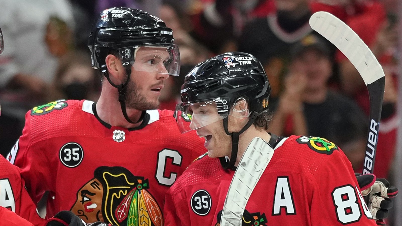 Blackhawks GM Davidson shocks with latest update on Kane/Toews trade situation