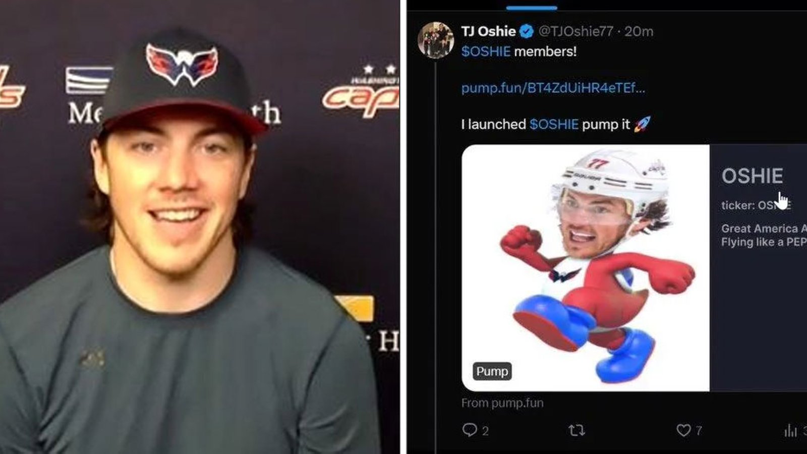 TJ Oshie accused of scamming his fans online