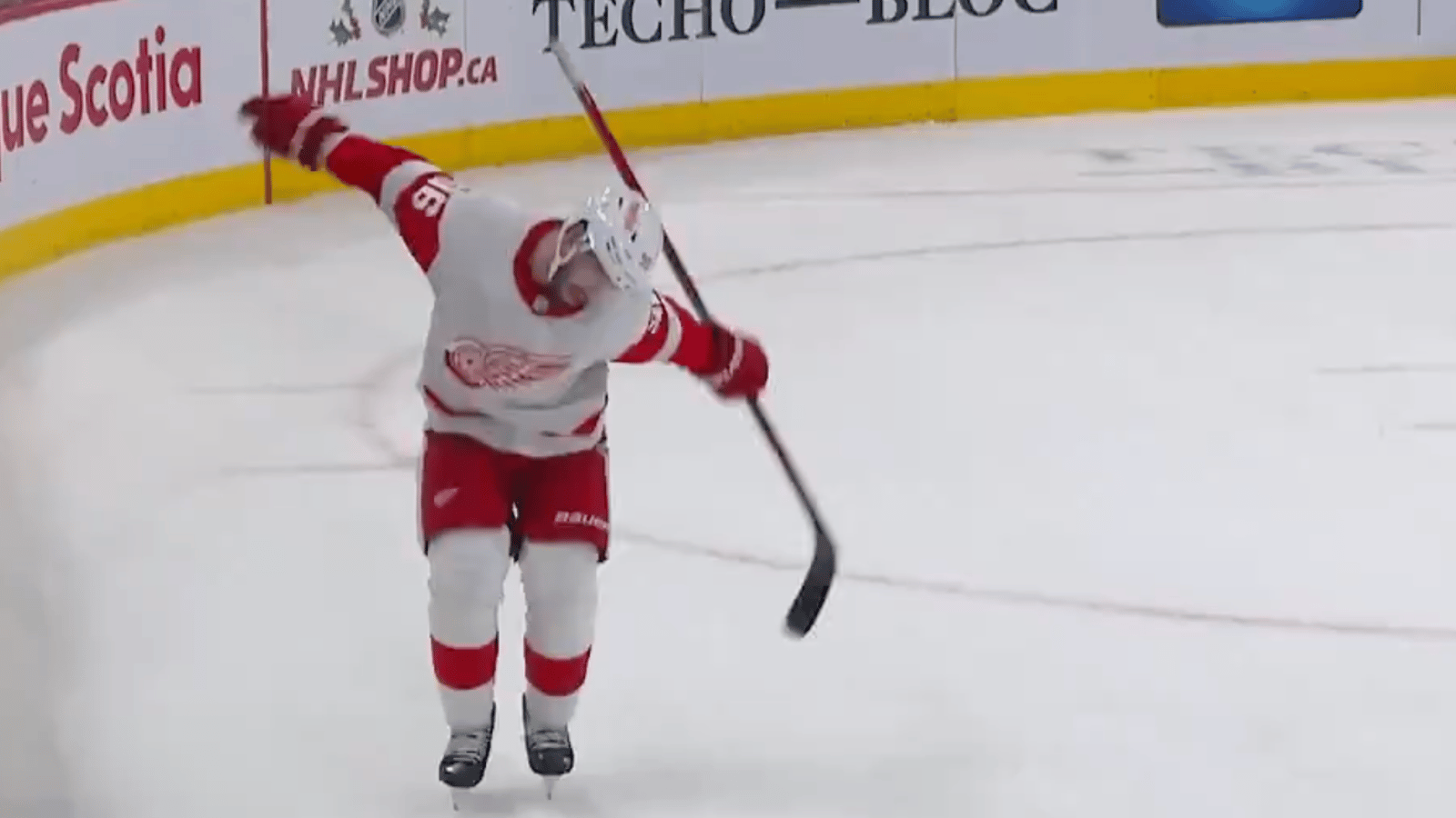 VIDEO: Jake Walman breaks out the Griddy again after OT winner 